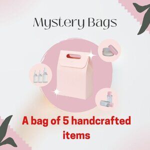 A bag ( box) of 5 beautiful handmade crafted items